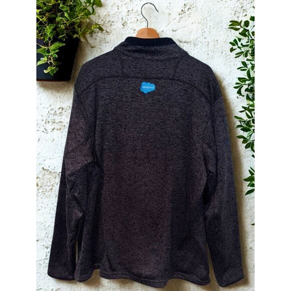 Columbia Sweater Weather Full Zip Jacket 2XL Salesforce Leading T&P NWOT - Picture 4 of 10